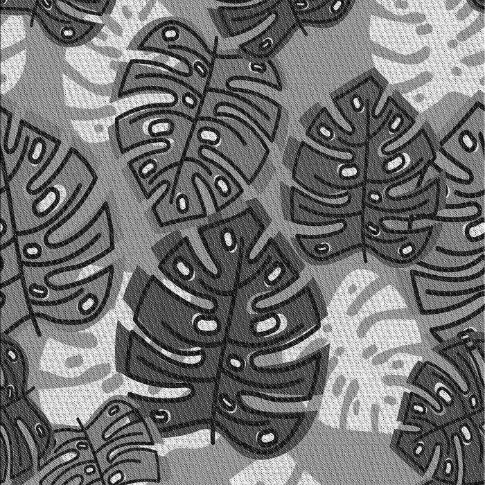 Patterned Dark Gray Rug, pat1015gry