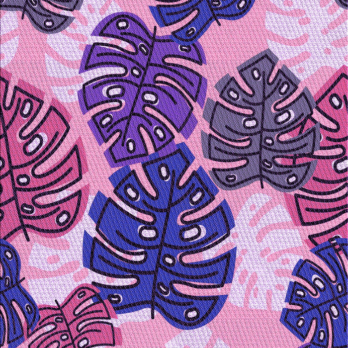 Machine Washable Transitional Bright Purple Rug, wshpat1015pur