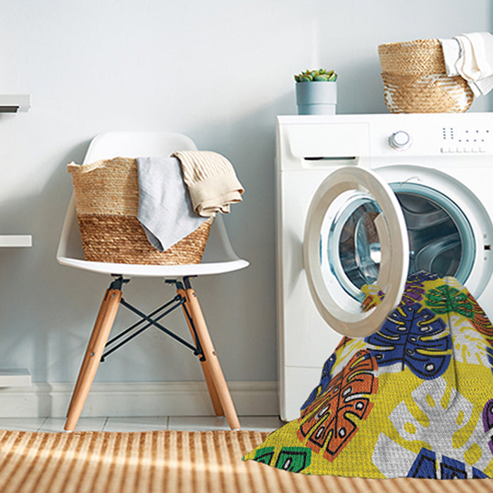 Machine Washable Transitional Plum Purple Rug in a Washing Machine, wshpat1015