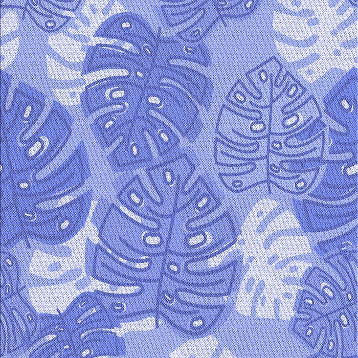 Patterned Blue Rug, pat1016blu