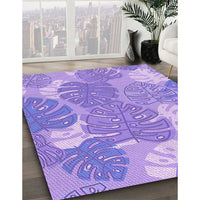 Patterned Purple Rug, pat1016pur