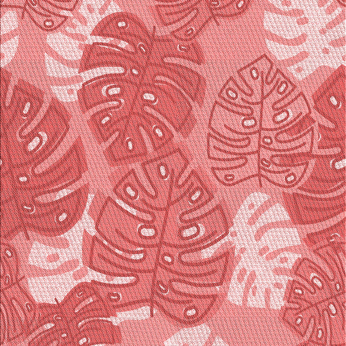 Patterned Light Coral Pink Rug, pat1016rd