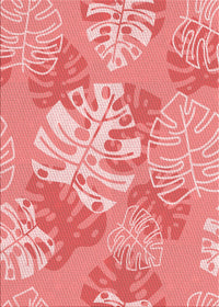 Machine Washable Transitional Pastel Pink Rug, wshpat1017rd