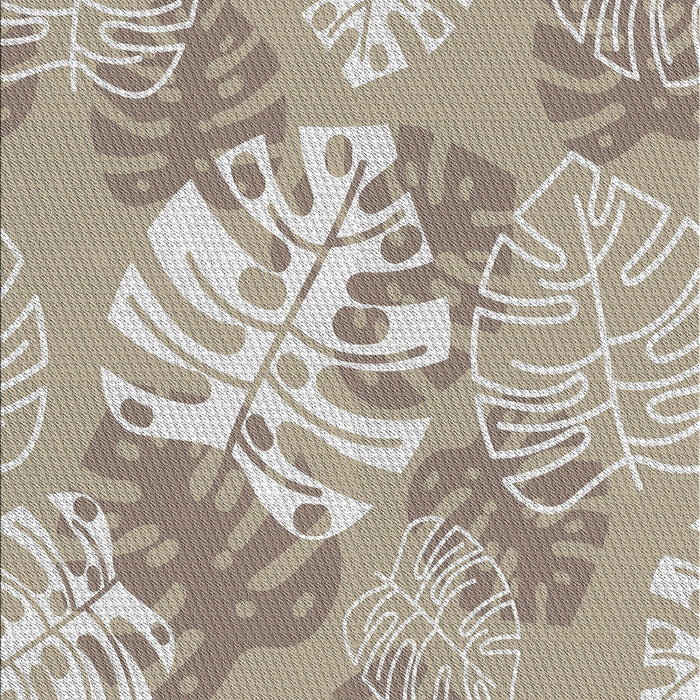 Patterned Army Brown Novelty Rug, pat1017
