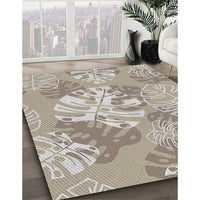 Patterned Army Brown Novelty Rug, pat1017