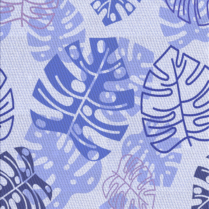 Patterned Blue Rug, pat1018blu