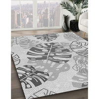 Patterned Gray Rug, pat1018gry