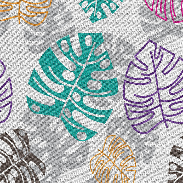 Machine Washable Transitional Grey Gray Rug, wshpat1018