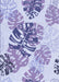 Patterned Light Purple Rug, pat1019blu