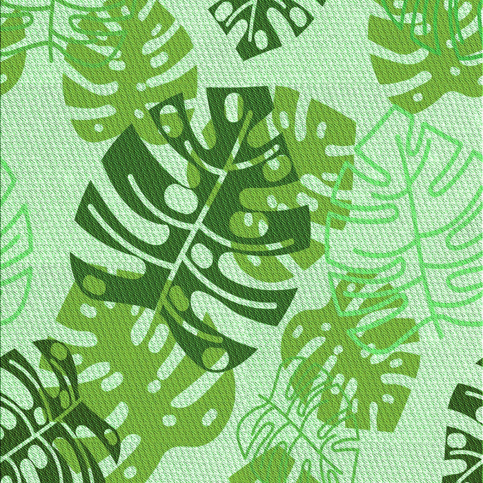 Patterned Light Green Rug, pat1019grn