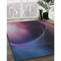 Patterned Lavender Purple Novelty Rug, pat101