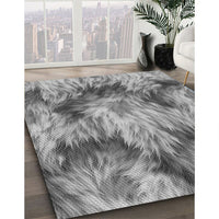 Patterned Cloud Gray Rug, pat102gry