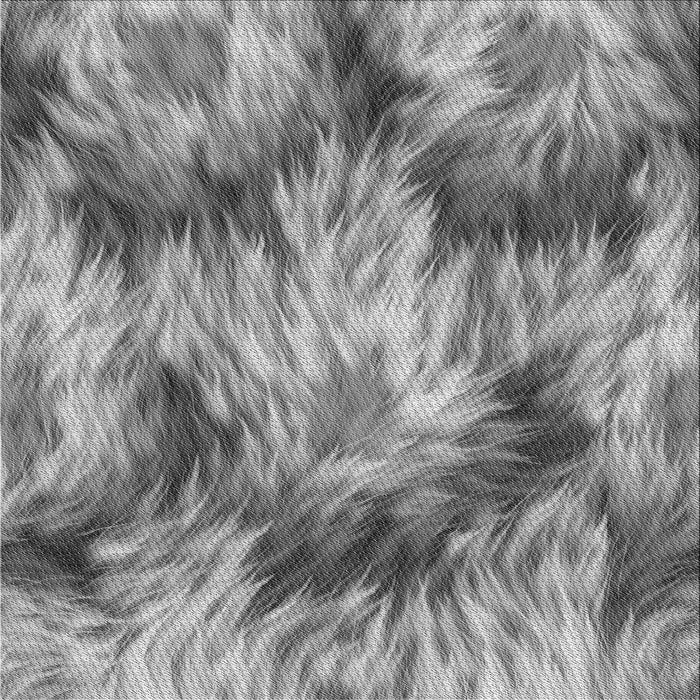 Round Patterned Cloud Gray Rug, pat102gry