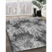Machine Washable Transitional Cloud Gray Rug in a Family Room, wshpat102gry