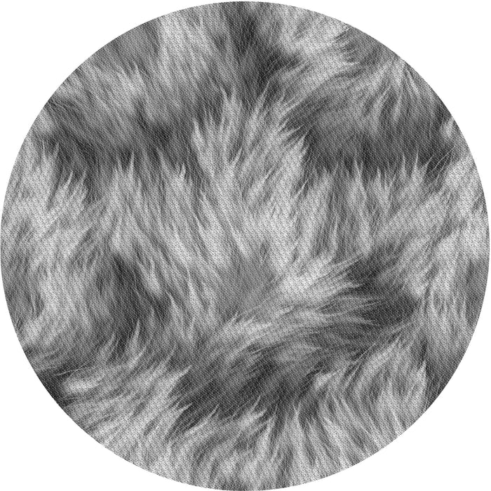 Square Machine Washable Transitional Cloud Gray Rug in a Living Room, wshpat102gry