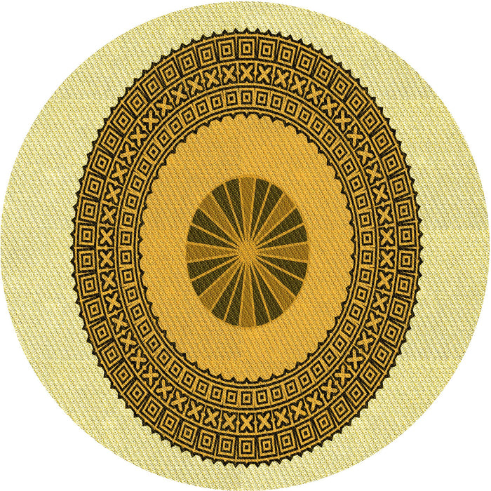 Square Machine Washable Transitional Dark Bisque Brown Rug in a Living Room, wshpat1020yw