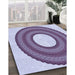 Machine Washable Transitional Bright Grape Purple Rug in a Family Room, wshpat1021blu