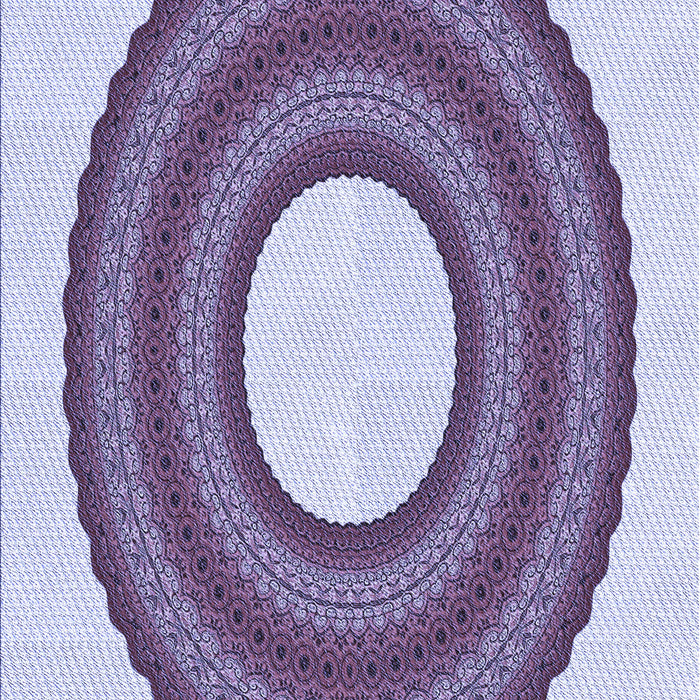 Machine Washable Transitional Bright Grape Purple Rug, wshpat1021blu