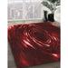 Machine Washable Transitional Dark Red Rug in a Family Room, wshpat1022rd