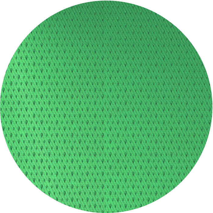 Square Patterned Neon Green Rug, pat1024grn
