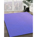 Machine Washable Transitional Purple Mimosa Purple Rug in a Family Room, wshpat1024pur