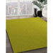 Machine Washable Transitional Dark Yellow Green Rug in a Family Room, wshpat1024yw