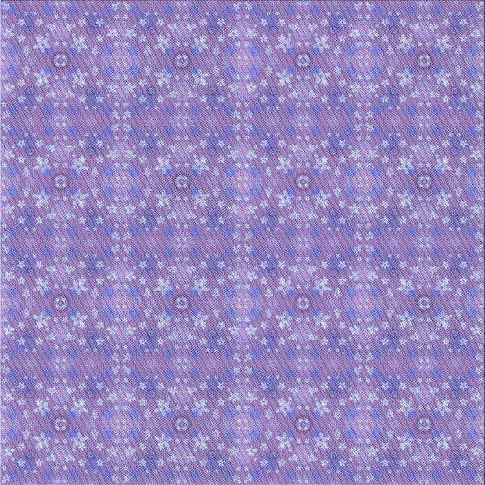 Round Machine Washable Transitional Purple Mimosa Purple Rug, wshpat1025blu