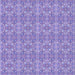 Round Patterned Purple Mimosa Purple Rug, pat1025blu