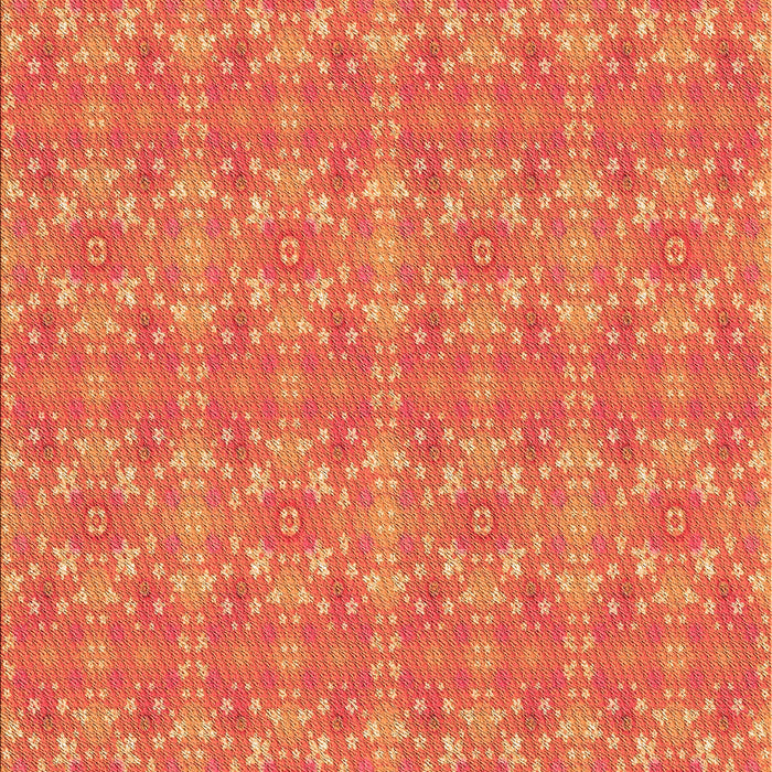 Machine Washable Transitional Orange Rug, wshpat1025org