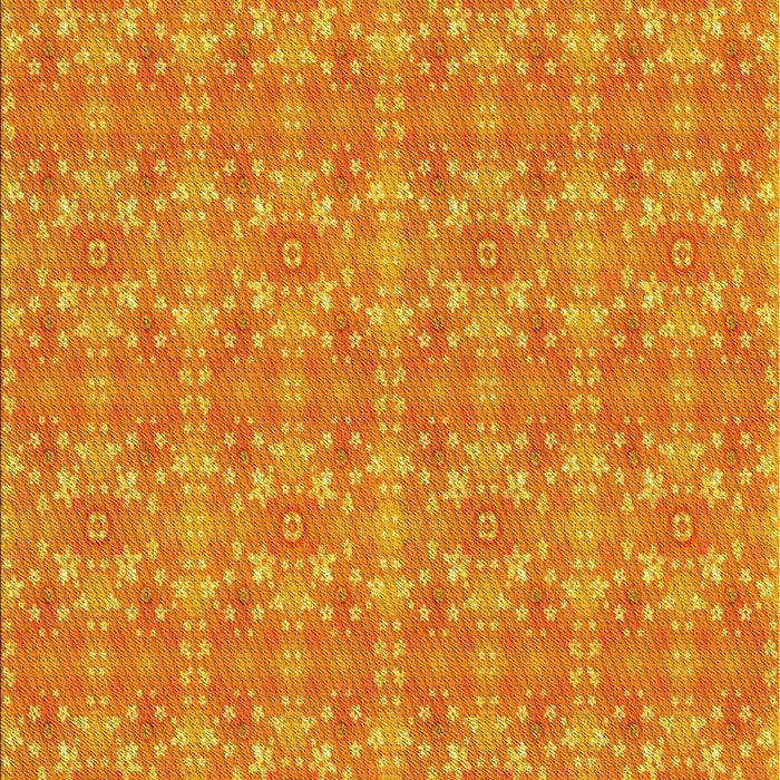 Machine Washable Transitional Orange Red Orange Rug, wshpat1025yw