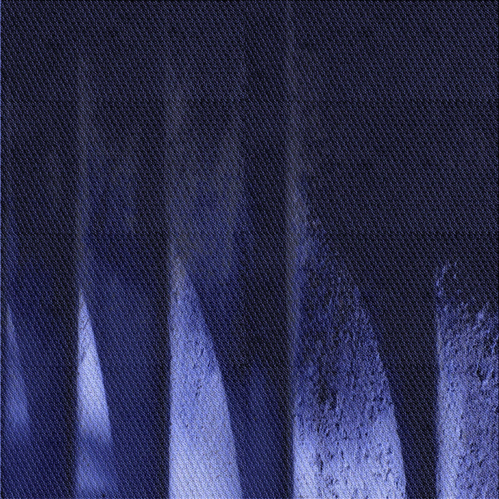 Round Machine Washable Transitional Night Blue Rug, wshpat1026blu