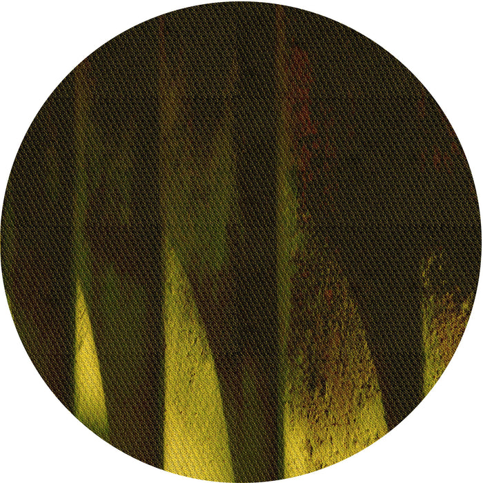 Square Machine Washable Transitional Dark Bronze Brown Rug in a Living Room, wshpat1026yw