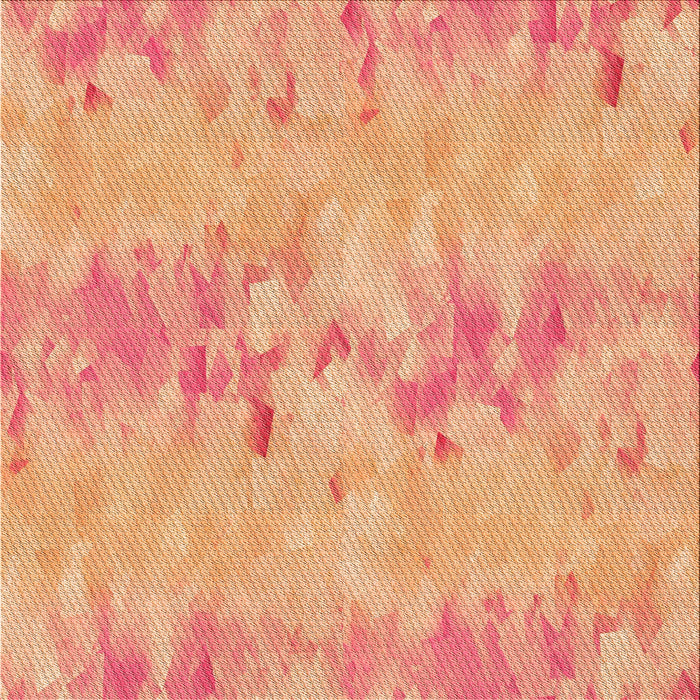 Round Machine Washable Transitional Yellow Orange Rug, wshpat1028org