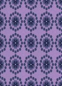 Machine Washable Transitional Purple Mimosa Purple Rug, wshpat1029blu