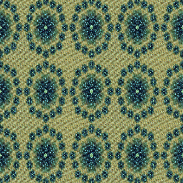 Machine Washable Transitional Green Rug, wshpat1029lblu