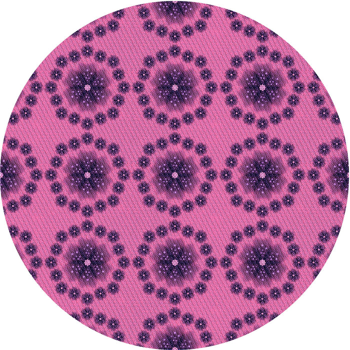 Square Patterned Crimson Purple Rug, pat1029pur