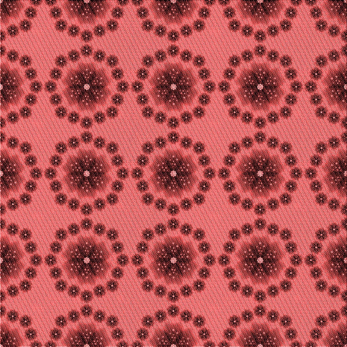 Round Machine Washable Transitional Red Rug, wshpat1029rd