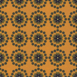 Sideview of Machine Washable Transitional Yellow Rug, wshpat1029