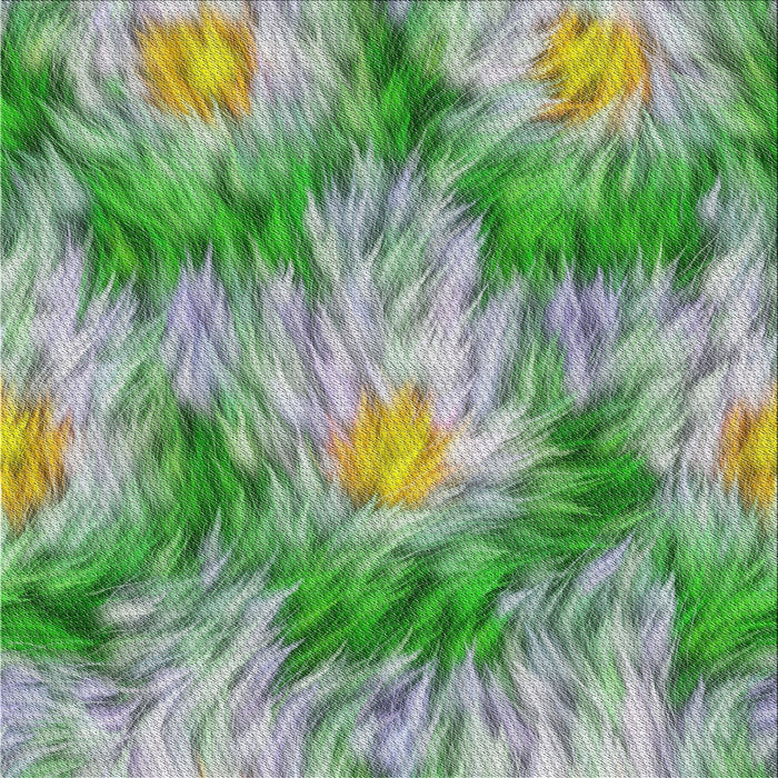 Square Patterned Forest Green Novelty Rug, pat102