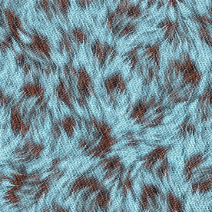 Round Patterned Diamond Blue Rug, pat103lblu