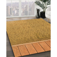 Patterned Sedona Brown Rug, pat1030org