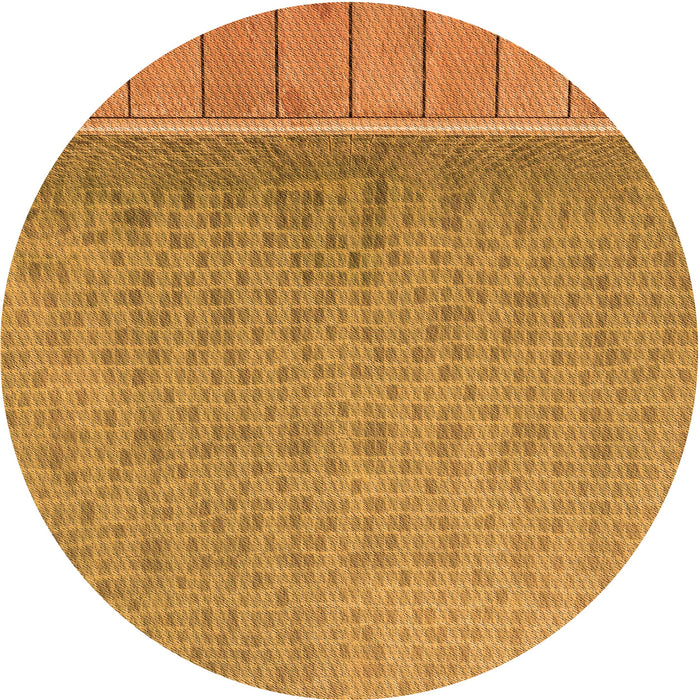 Square Patterned Sedona Brown Rug, pat1030org