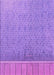 Machine Washable Transitional Purple Rug, wshpat1030pur