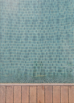 Patterned Gray Novelty Rug, pat1030