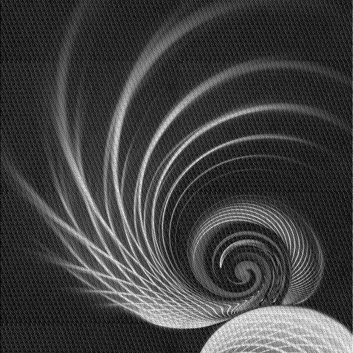 Patterned Ash Gray Rug, pat1031gry