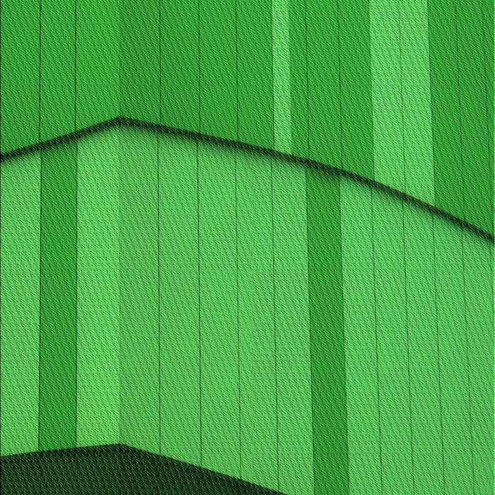 Patterned Green Rug, pat1032grn