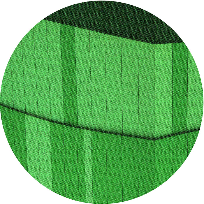 Square Patterned Green Rug, pat1032grn