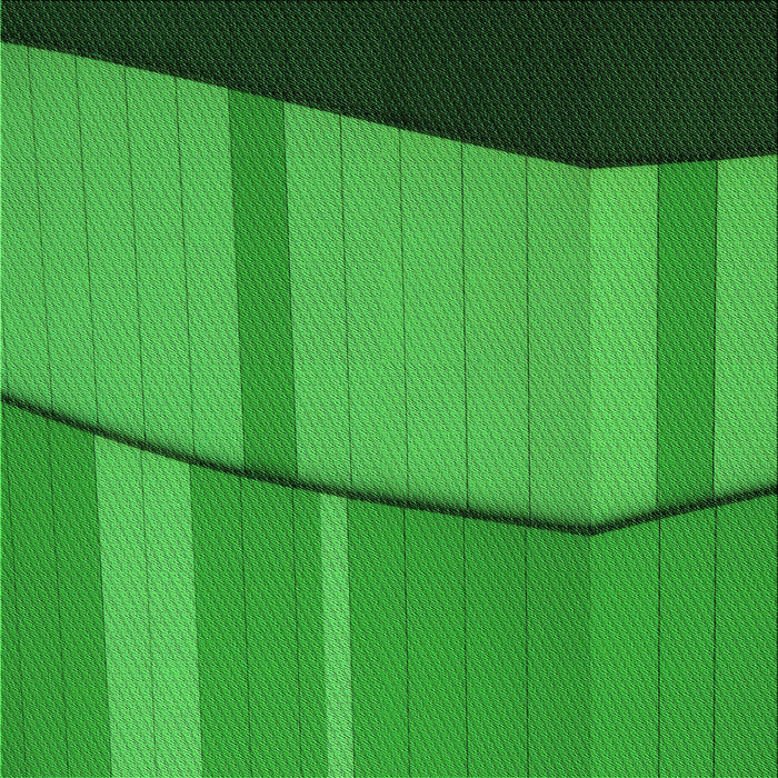 Round Patterned Green Rug, pat1032grn