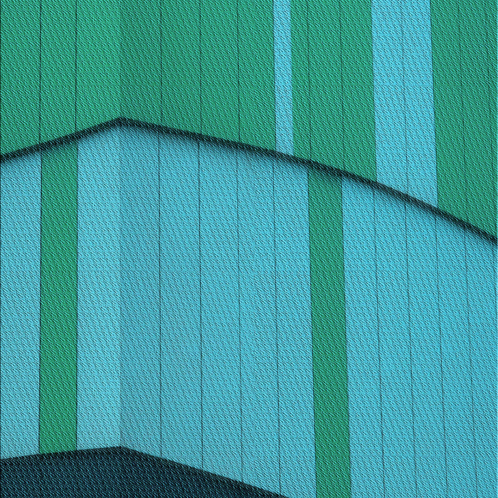 Machine Washable Transitional Dark Turquoise Green Rug, wshpat1032lblu