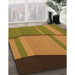 Machine Washable Transitional Saddle Brown Rug in a Family Room, wshpat1032org